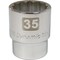 Dynamic 3/4" Drive, 35mm Metric Socket, 12 Points D022135 - alternate 1